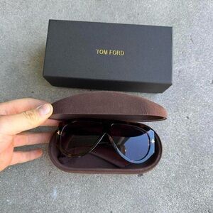 Tom Ford Dark Cheetah print Sunglasses